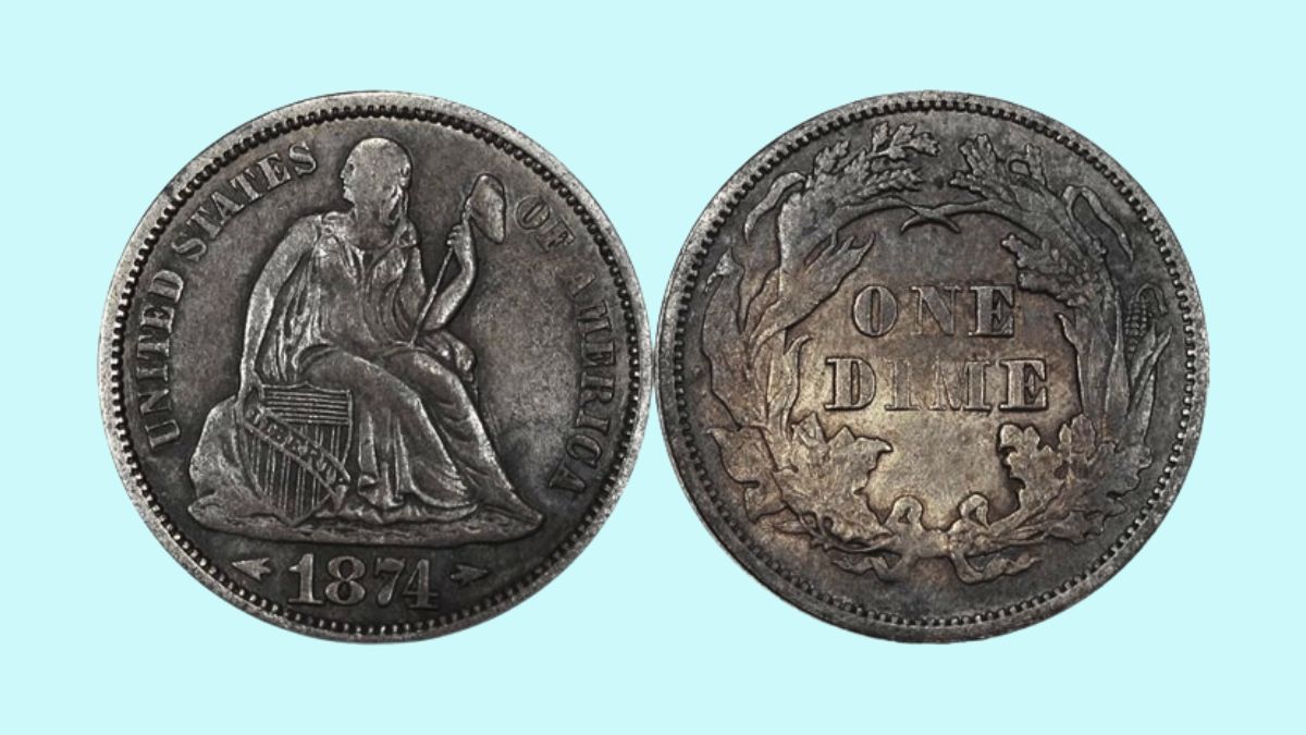 1874-CC Liberty Seated Dime