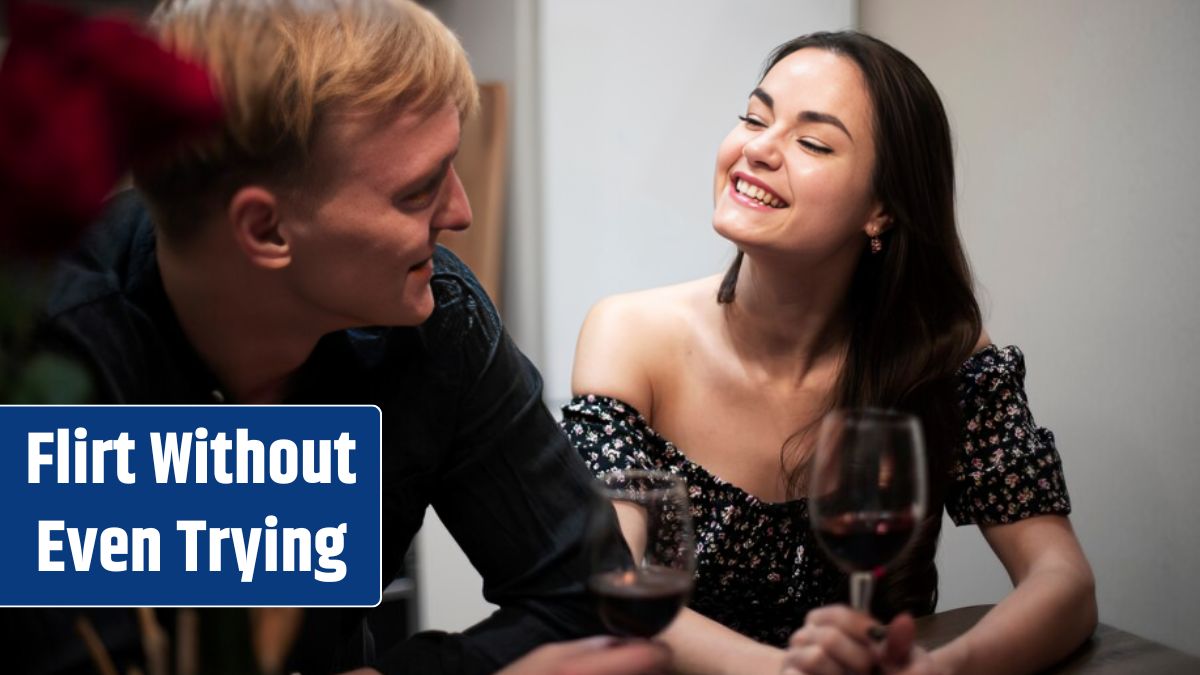 Romantic couple celebrating valentines day at home with wine.