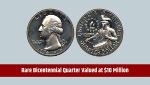 No S’ Proof Bicentennial Quarter