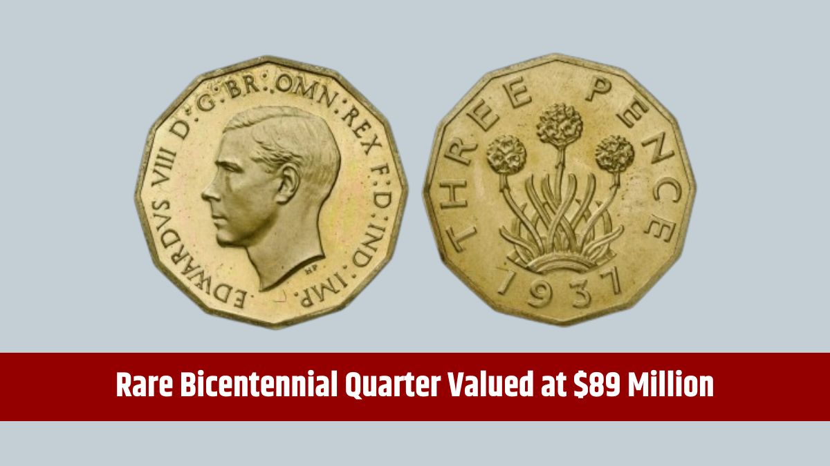 1937 Edward VIII Brass Threepence